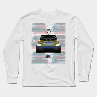 subaru impreza wrxsti rear Long Sleeve T-Shirt